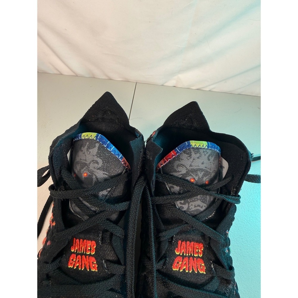 Nike LeBron 17 James Gang Black Multi Color BQ3177-005 Mens 11.5 Basketball Shoe - Picture 11 of 12